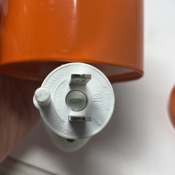 Tuscany Candle Orange Metal Pumpkin‎ Tabletop Wax Warmer - Picture 8 of 10